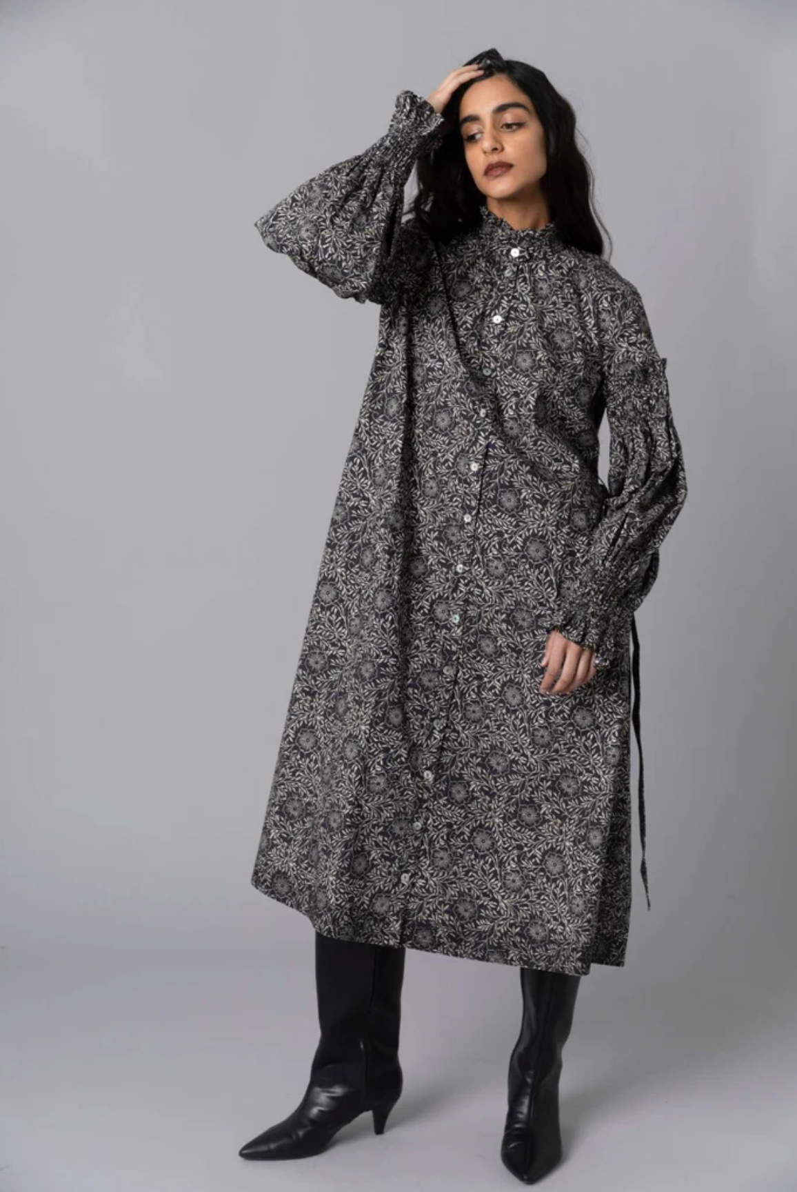 FULL SLV SHIRTDRESS
