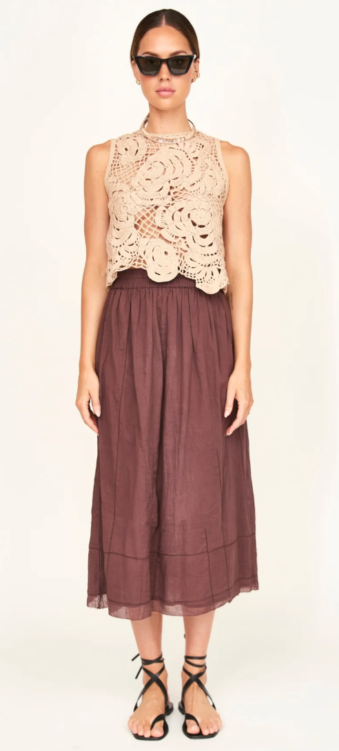 SANTANYI CROCHET TANK