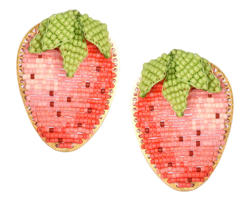 STRAWBERRY EARRING