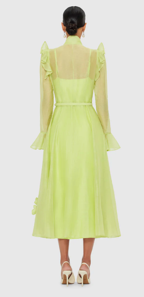 KATRINA PETAL MIDI DRESS