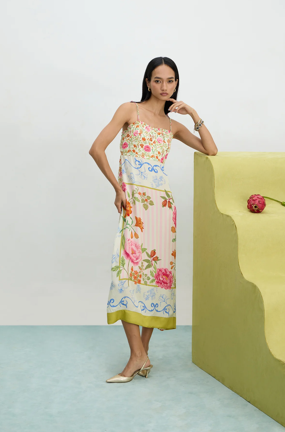 BANDEAU SILK MIDI