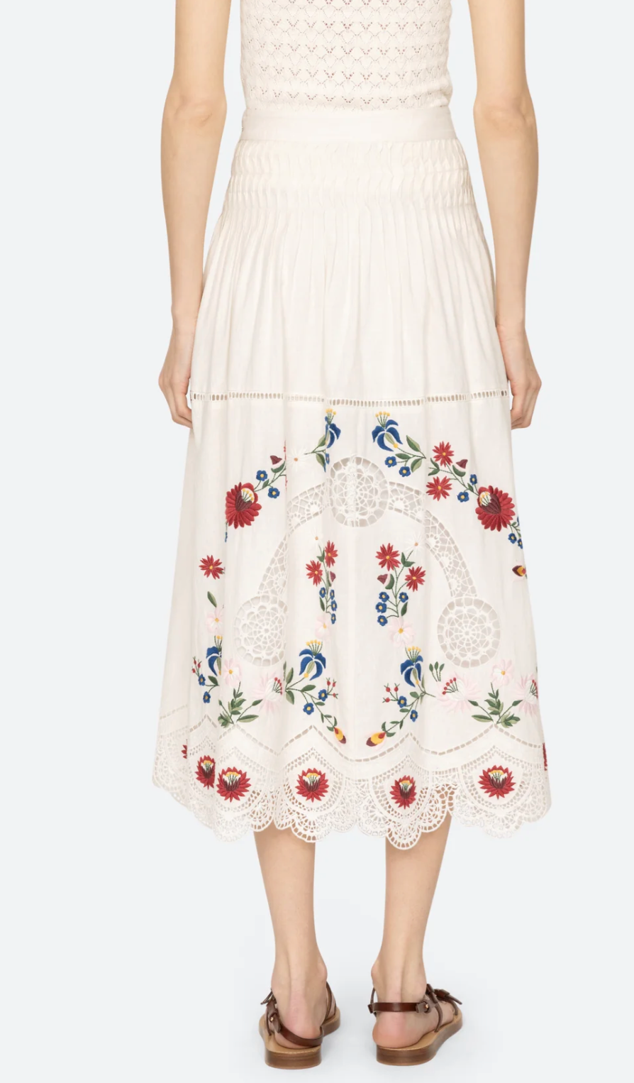 CELIA EMB SKIRT