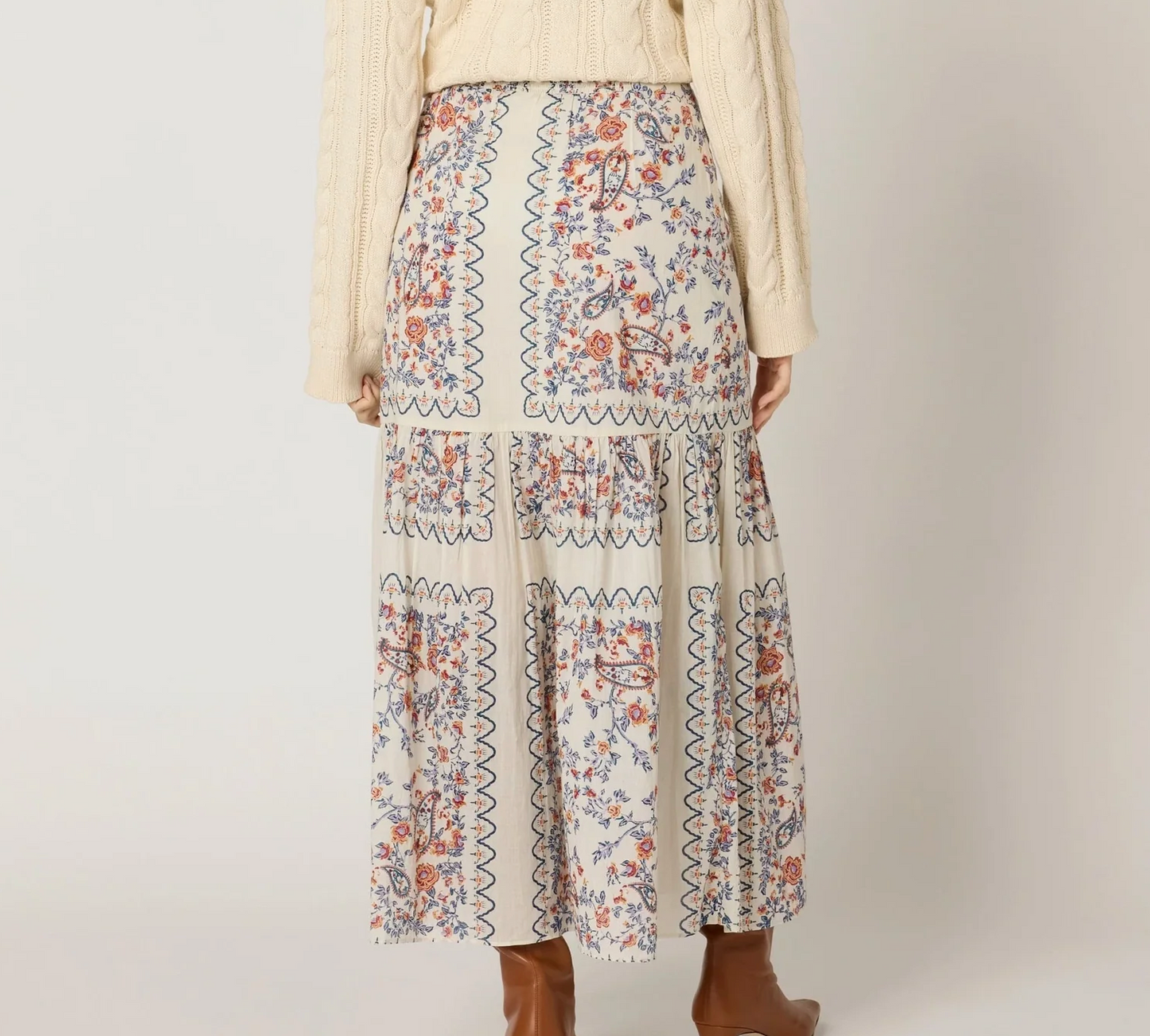 MARJORIE ANKLE SKIRT