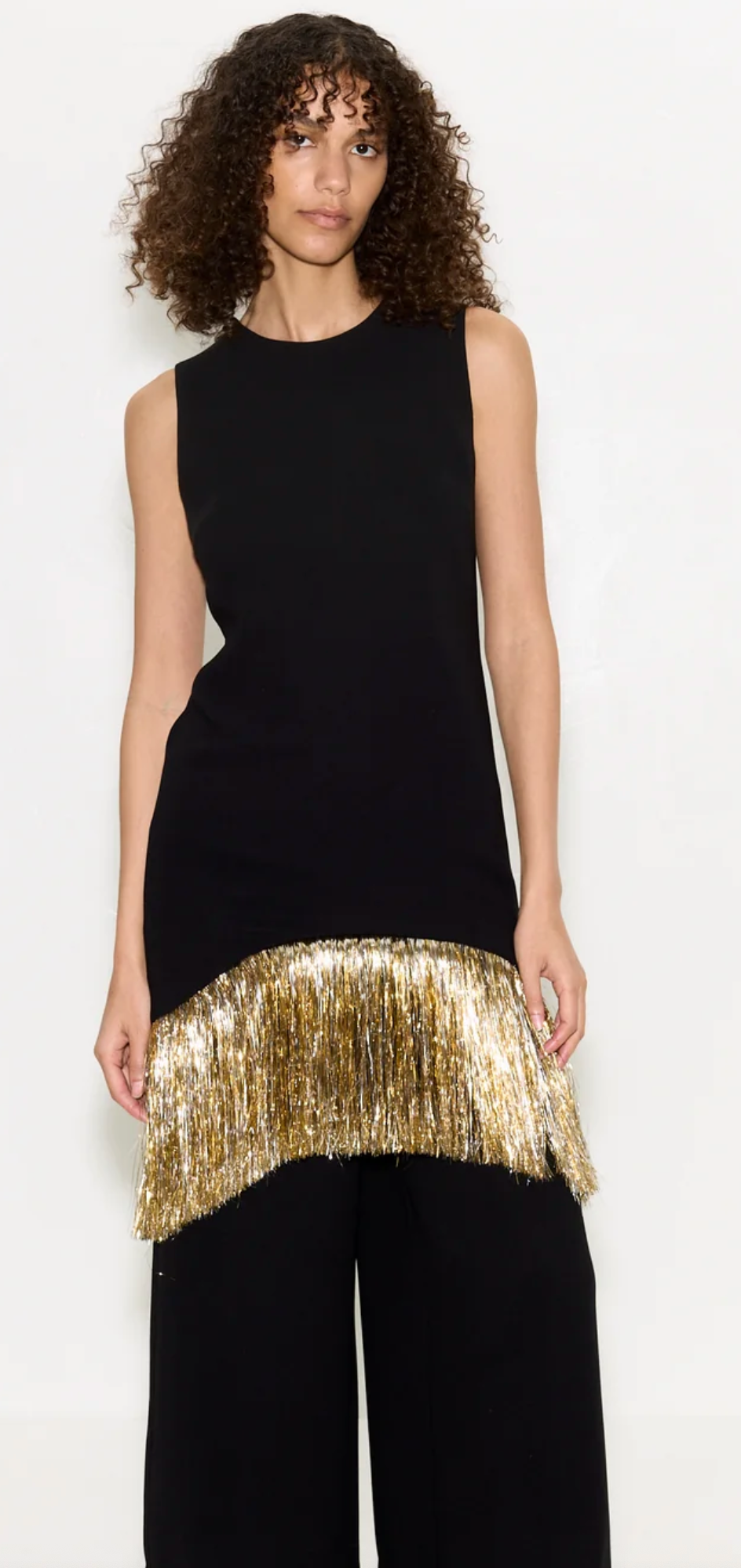 BOWIE FRINGE MINI DRESS