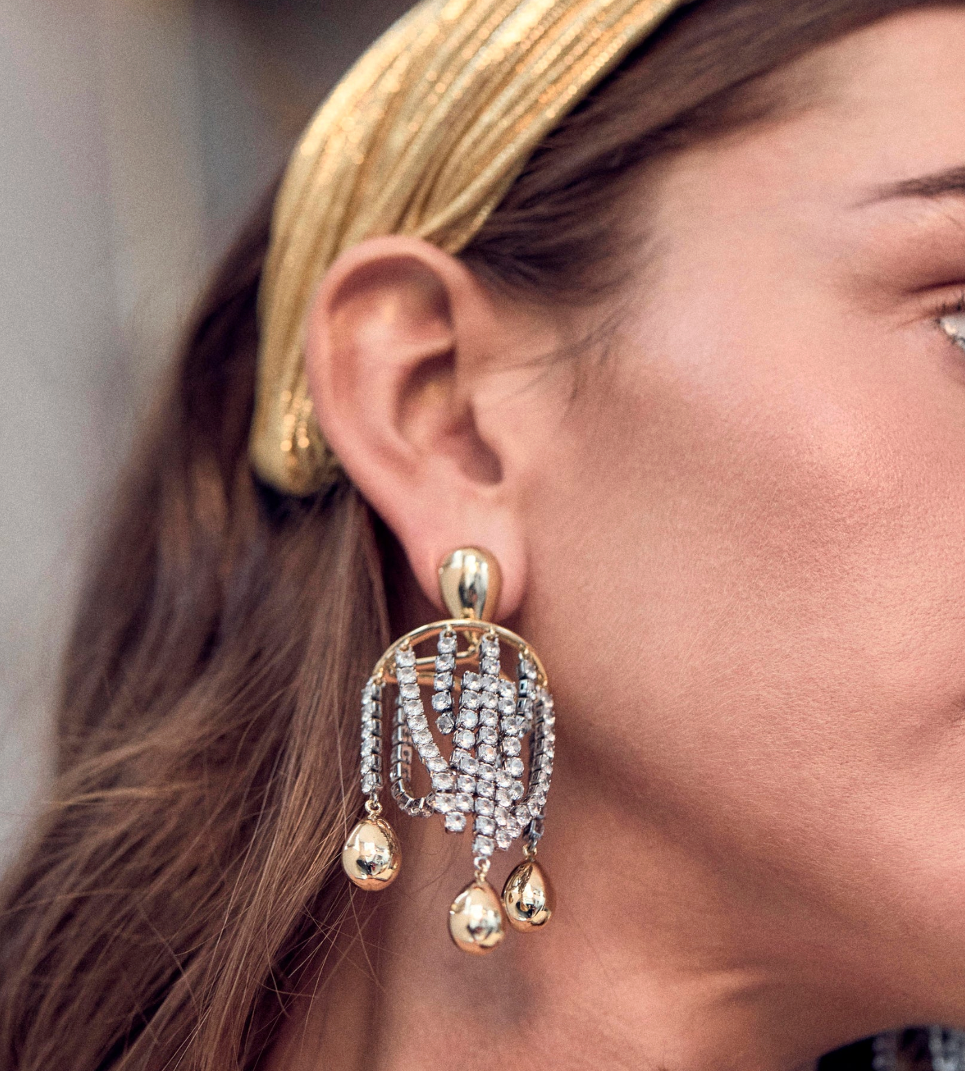 CRYSTAL CHANDELIER EARRING