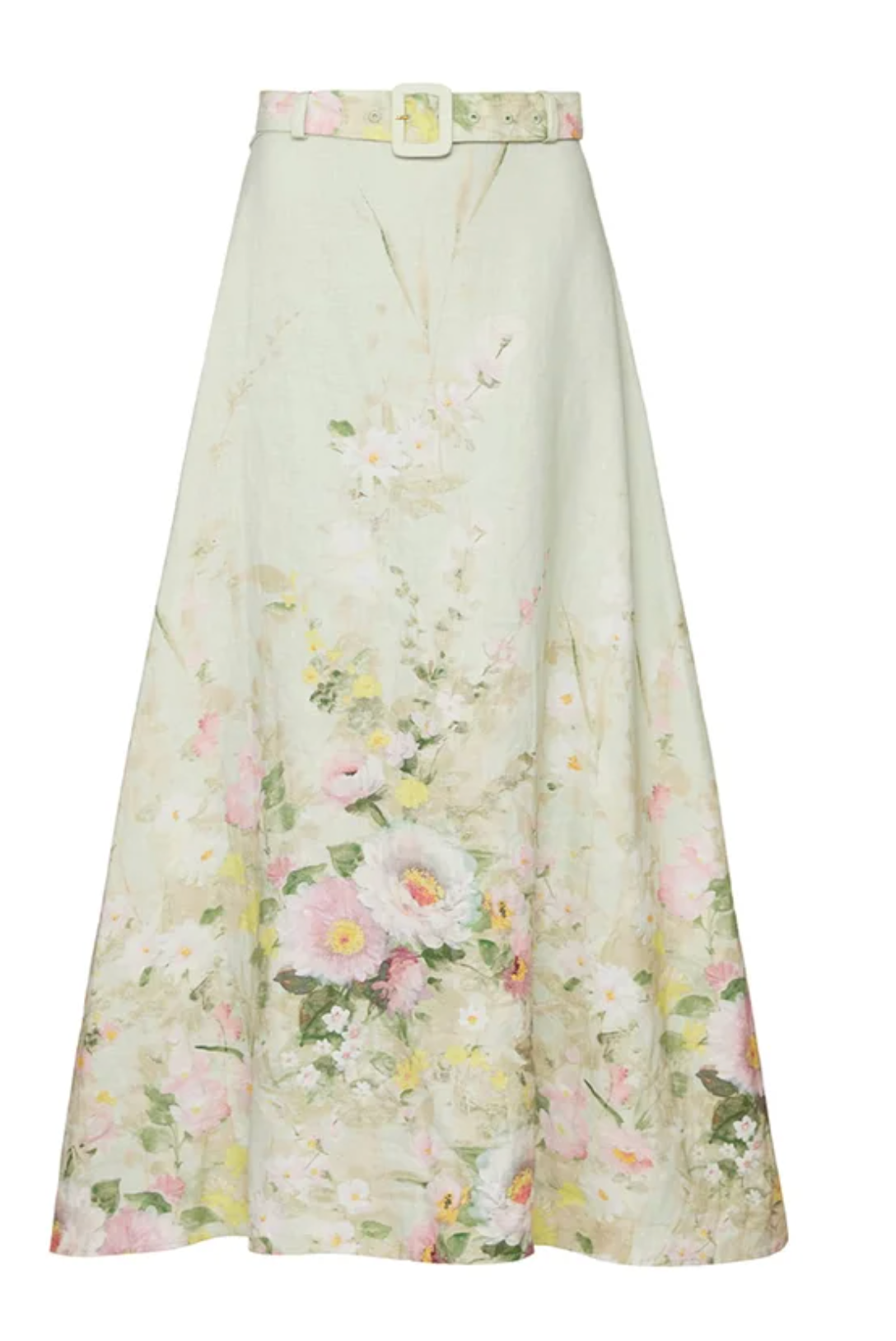 LINEN MAXI SKIRT