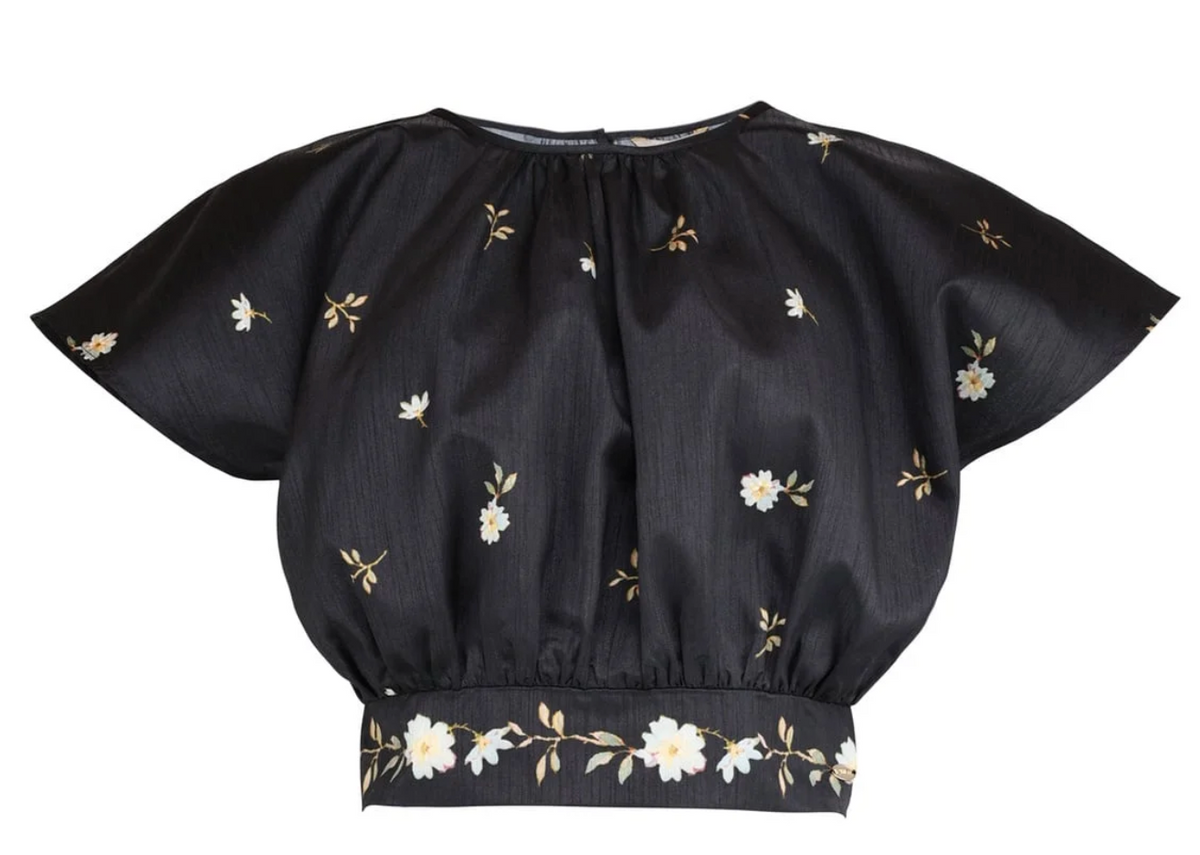 TAFFETA TOP