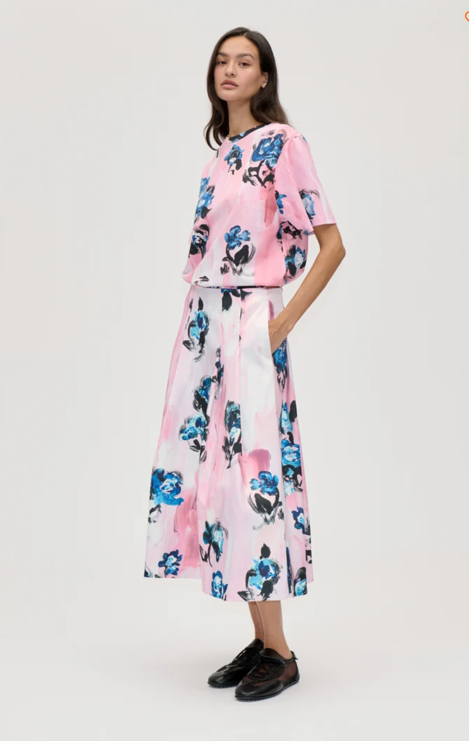 PINK FLORAL SHIRT