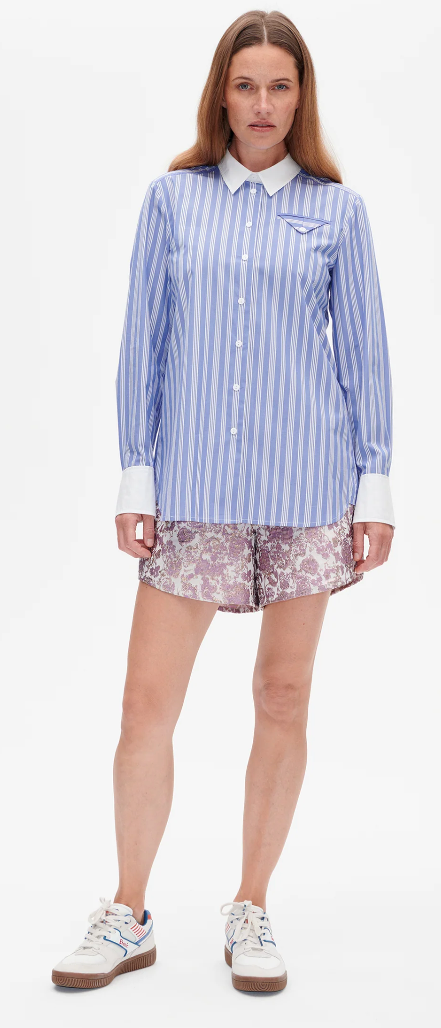 MEJRA STRIPE BLOUSE