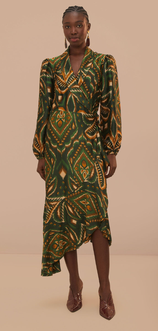 PINEAPPLE IKAT DRESS