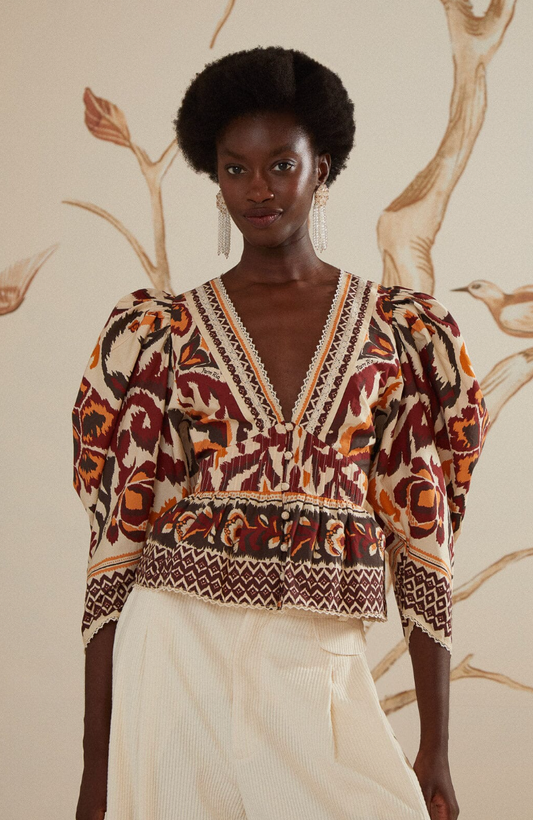 TOUCANS  BLOUSE
