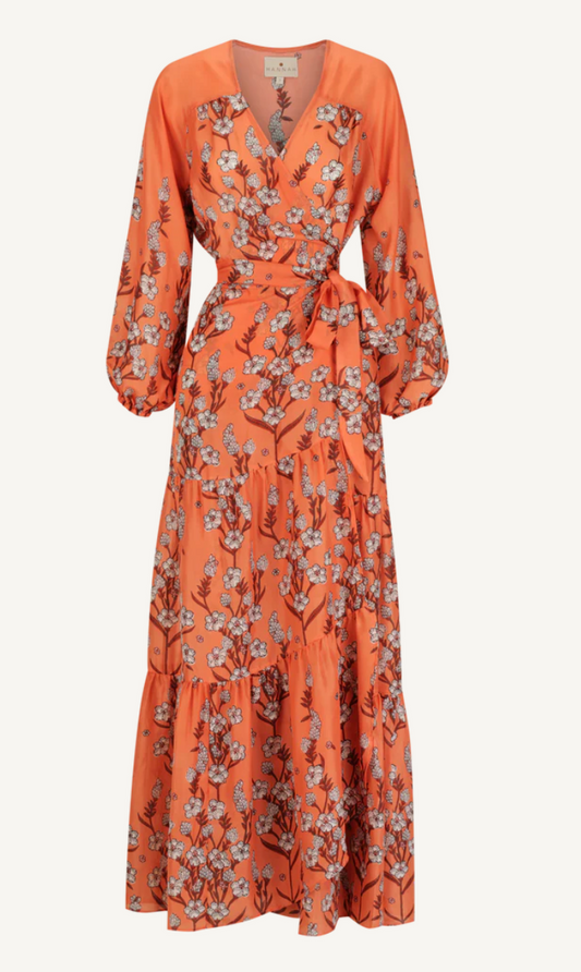 EMILIA WRAP DRESS