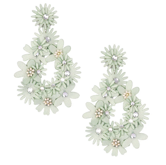 FLOWER DROP EARRING