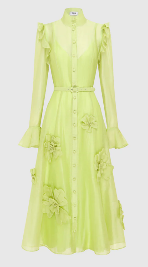 KATRINA PETAL MIDI DRESS