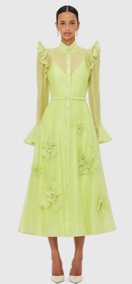 KATRINA PETAL MIDI DRESS