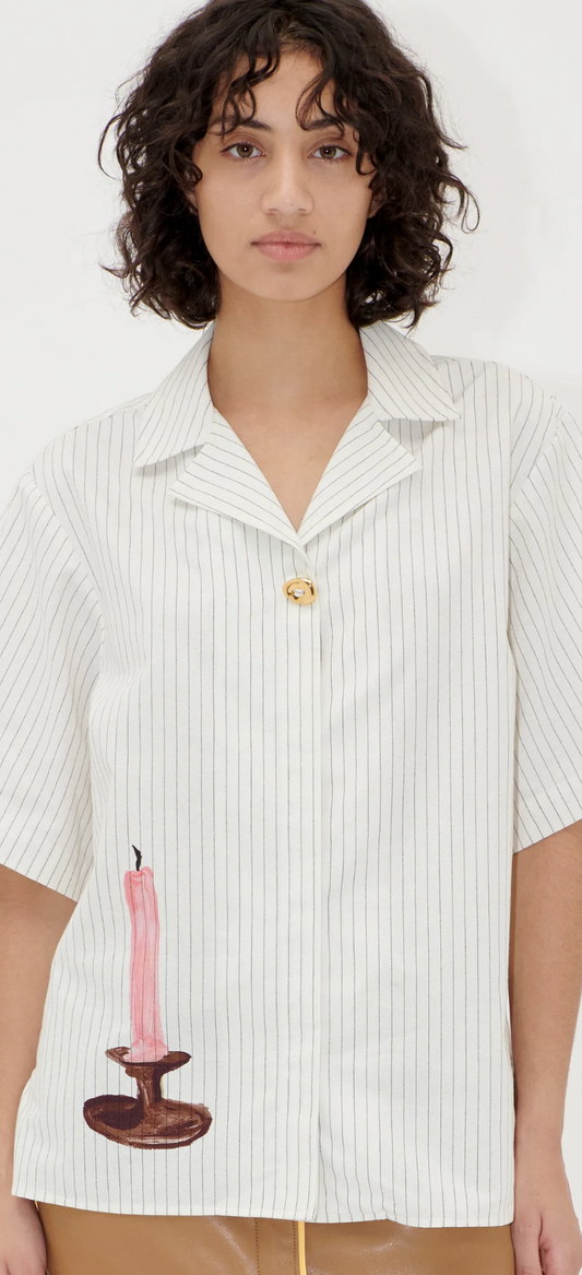 BOWLING CRISP STRIPE SHIRT