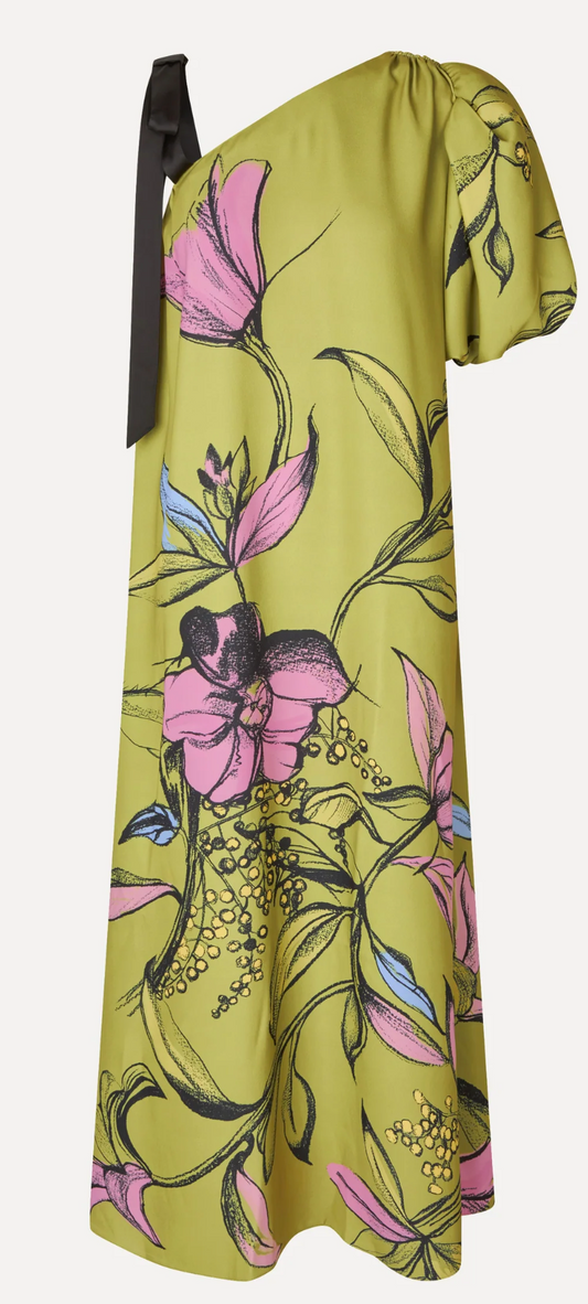 BOW STRAP MAXI DRESS
