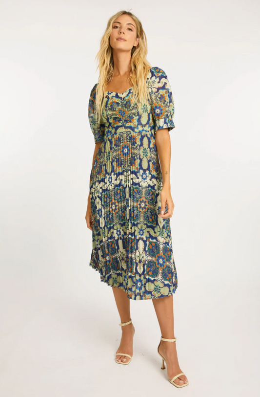AIDETTE TAPESTRY DRESS