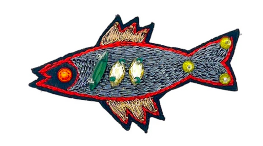 SARDINE BROOCH