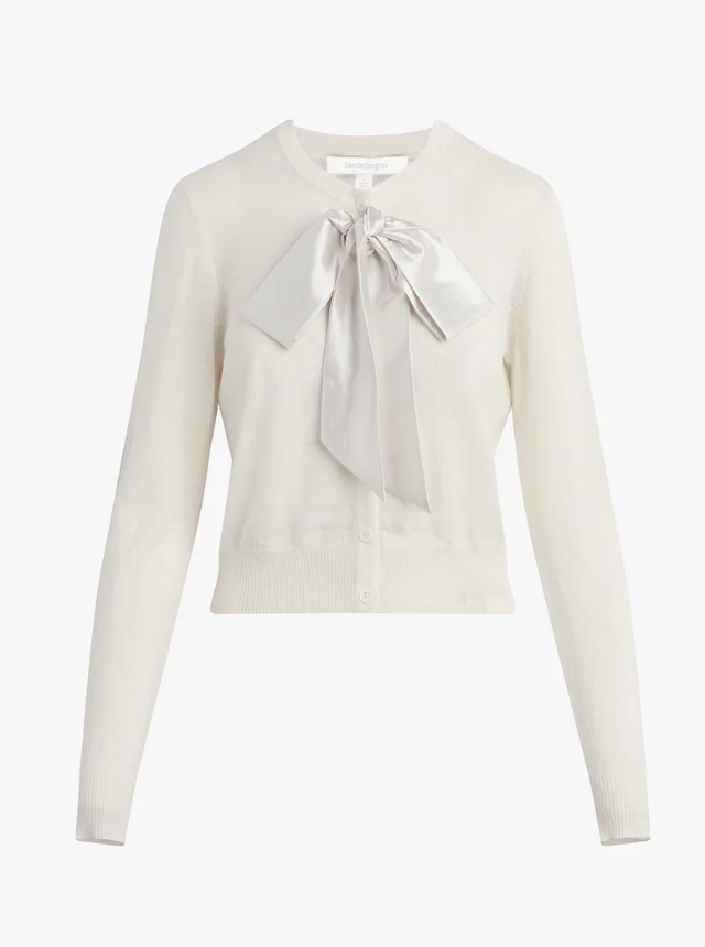 BOW CARDIGAN