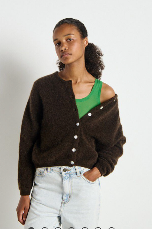 L/S SHORT CARDIGAN