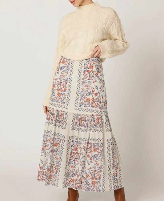 MARJORIE ANKLE SKIRT