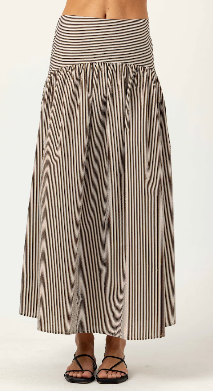 STRIPE CELESTE SKIRT