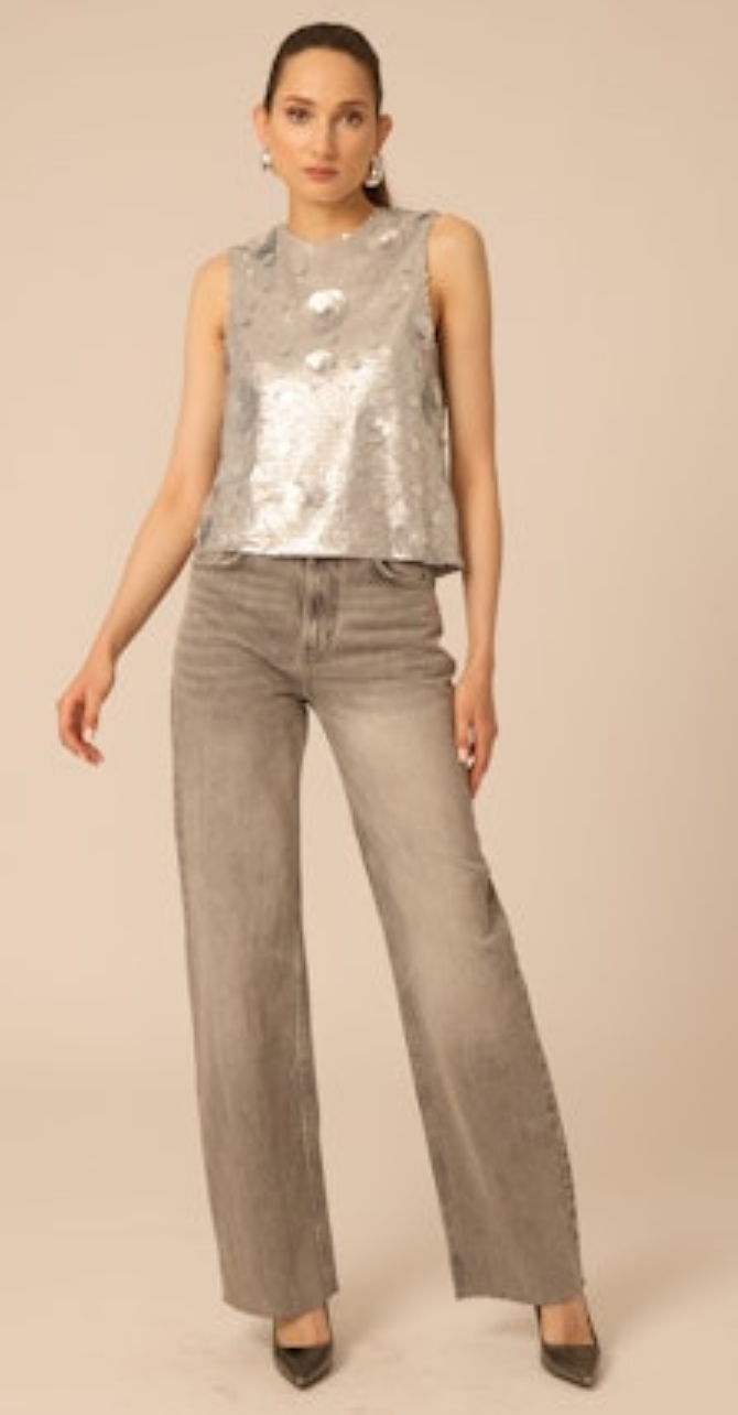 PIPER SEQUIN TOP