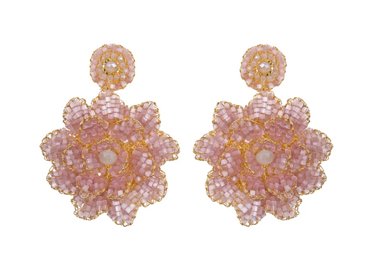 BLOSSOM EAR MAUVE/GOLD