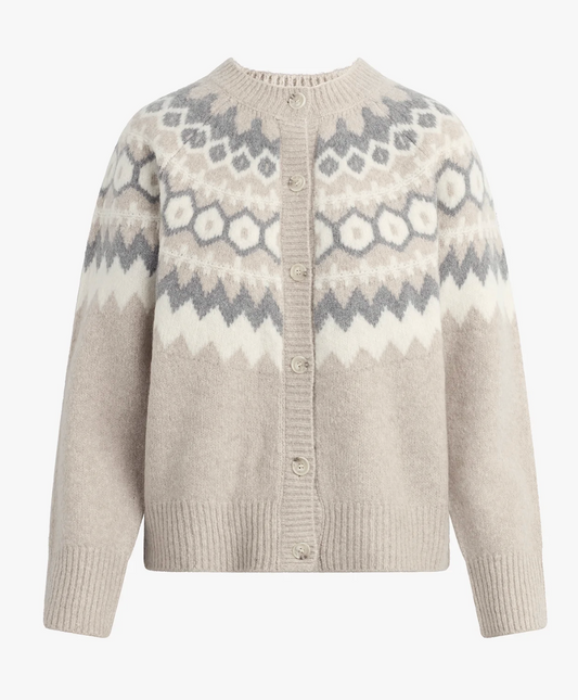 SNOWED IN CARDIGAN
