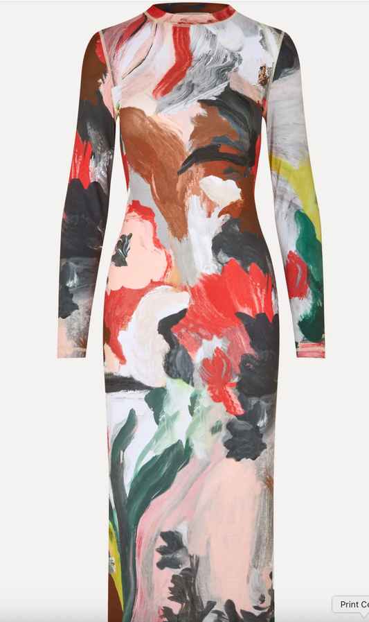 PULLOVER MIDI DRESS