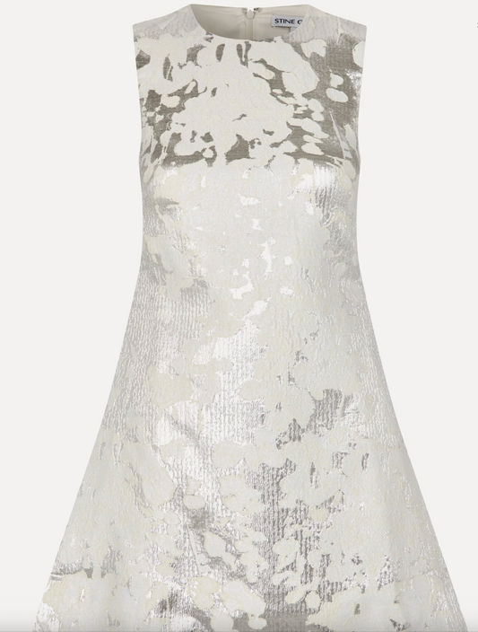 METALLIC MINI DRESS