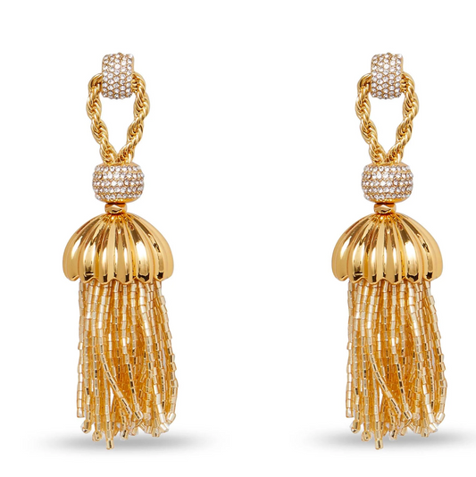 ROPE TASSEL EARRING