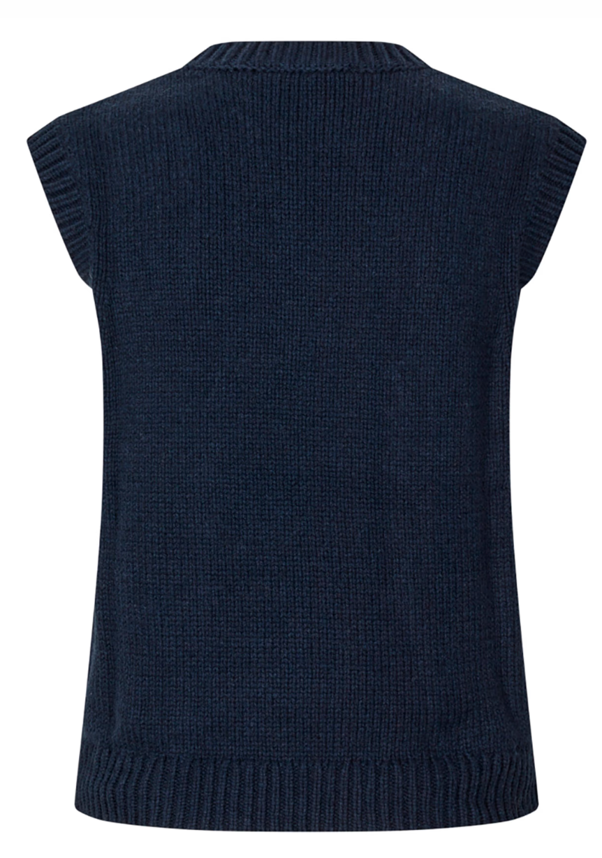 NAVY VEST