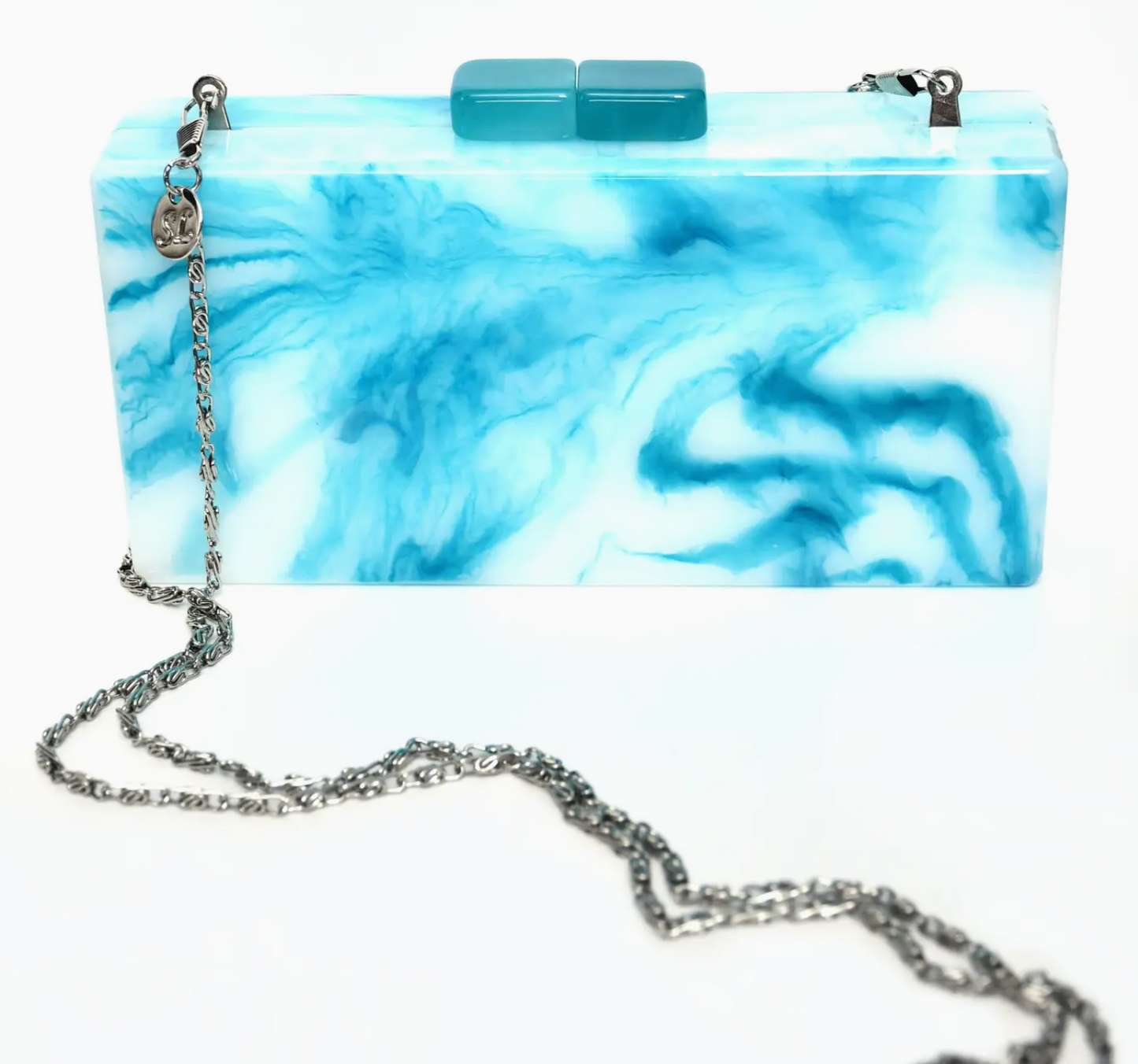 BLUE CLOUDY CLUTCH