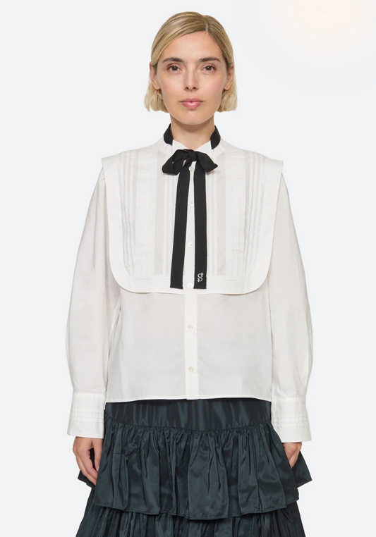 KATHLEEN TUXEDO TOP
