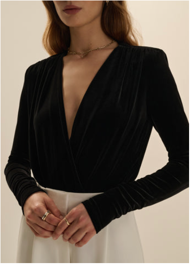 VELVET BLOUSE