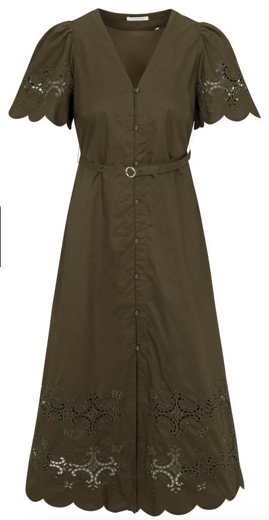 RAQUEL TWILL DRESS